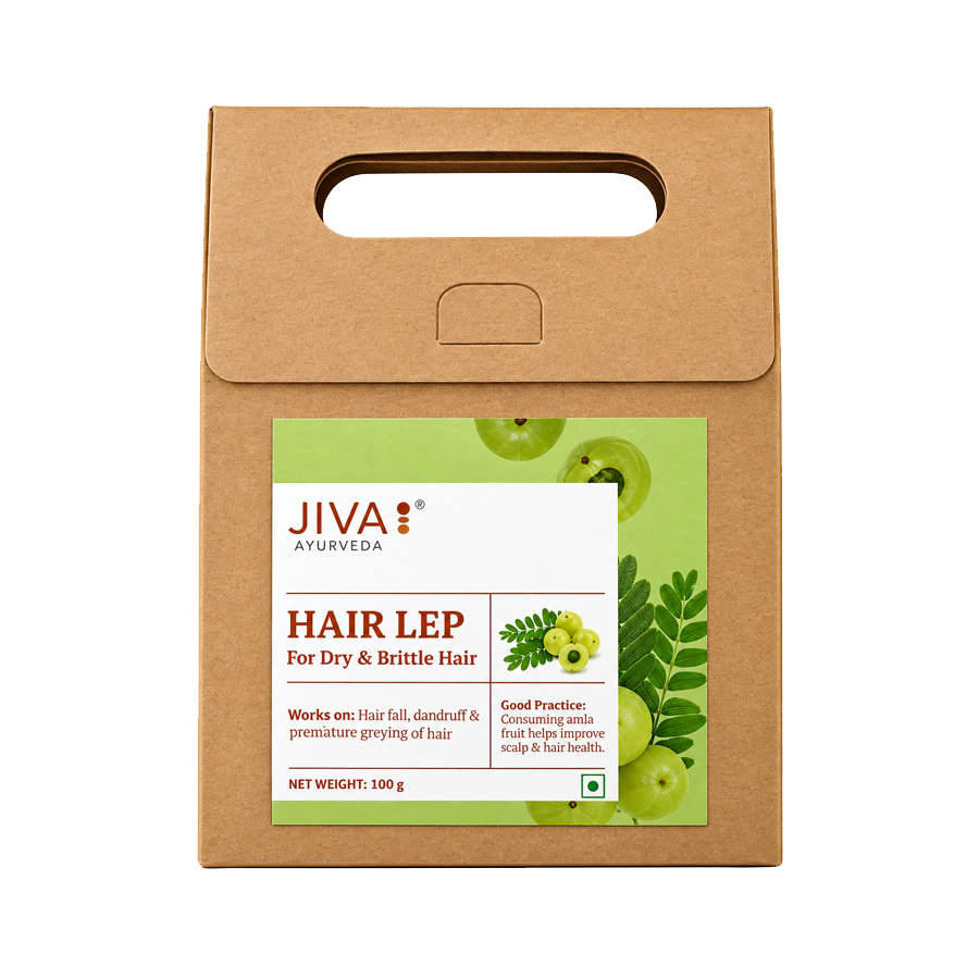 Jiva Ayurveda Hair Lep - Natural Ayurvedic Hair Mask