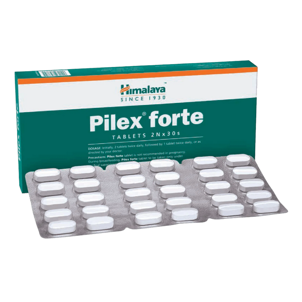 Herbal Pilex Forte Vascular & Anorectal Wellness Tablets