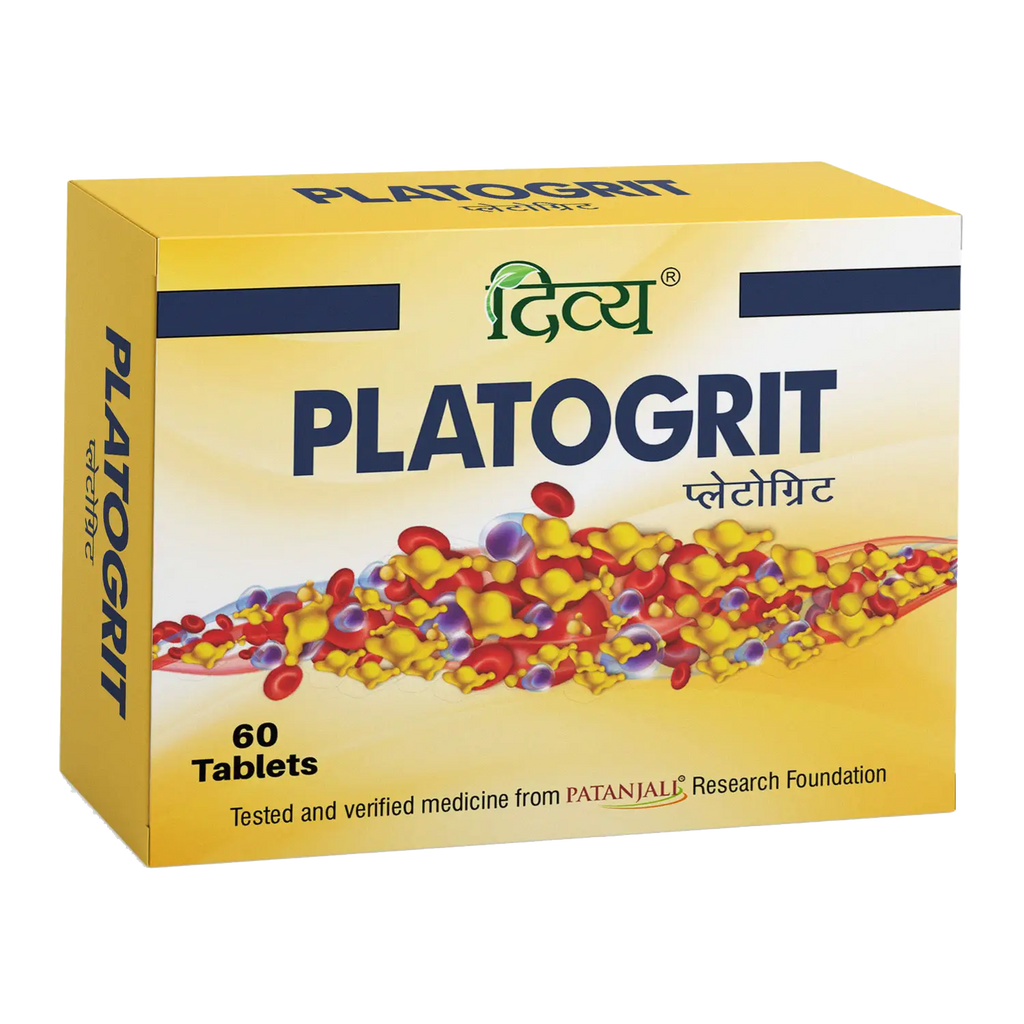 Patanjali Divya Platogrit Tablets
